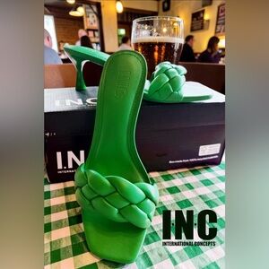 Parker Size 6.5 Braided Dress Sandals from the brand I.N.C. NEW BOX!